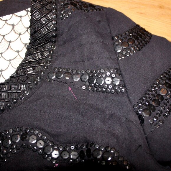 Vintage Handbeaded and tailored Malvin Jacket - Picture 8 of 10